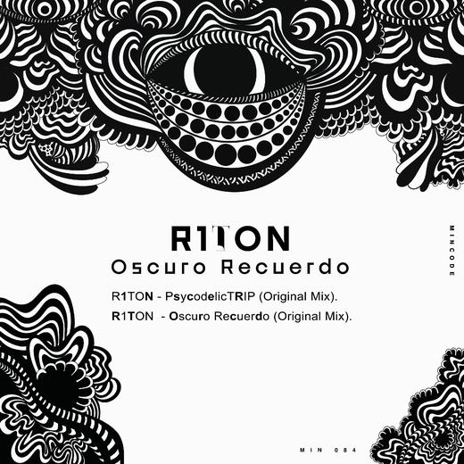 Portada de MIN084 — Oscuro Recuerdo EP by R1TON